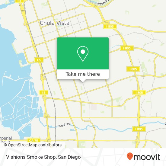 Vishions Smoke Shop map