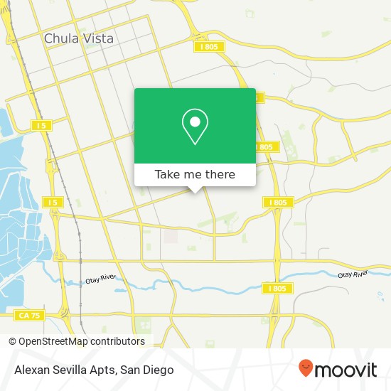 Alexan Sevilla Apts map