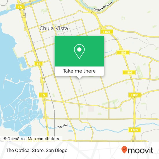 The Optical Store map