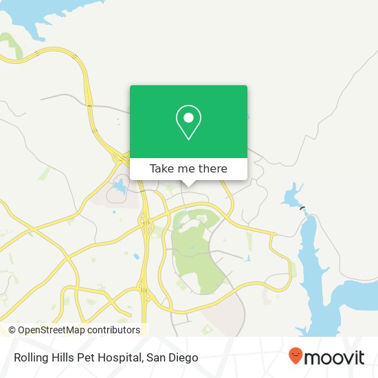 Rolling Hills Pet Hospital map