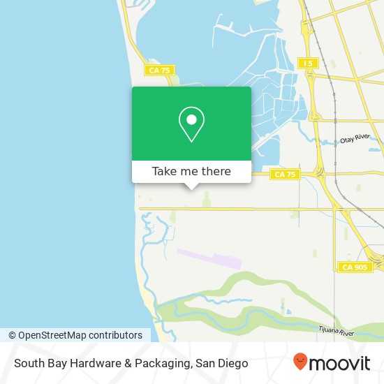 South Bay Hardware & Packaging map