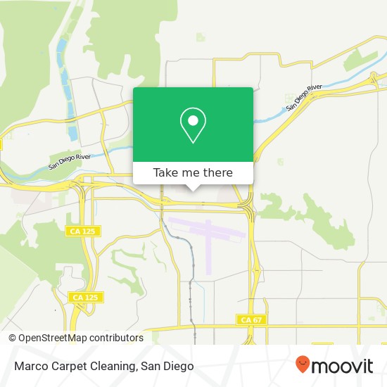 Mapa de Marco Carpet Cleaning