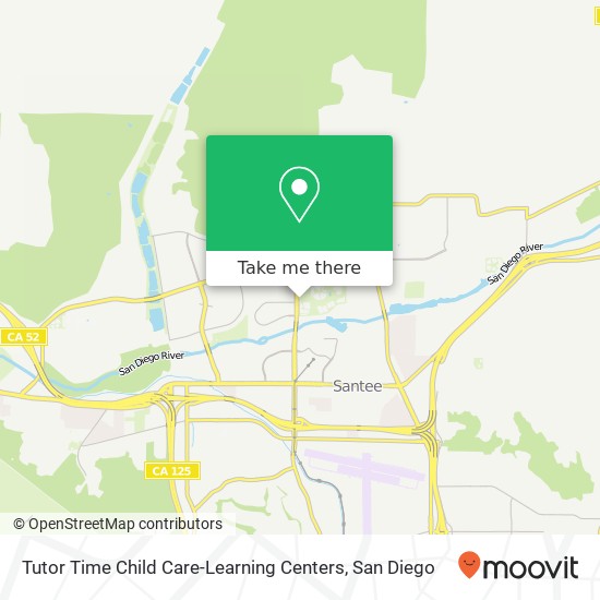Mapa de Tutor Time Child Care-Learning Centers
