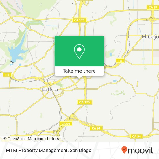 Mapa de MTM Property Management