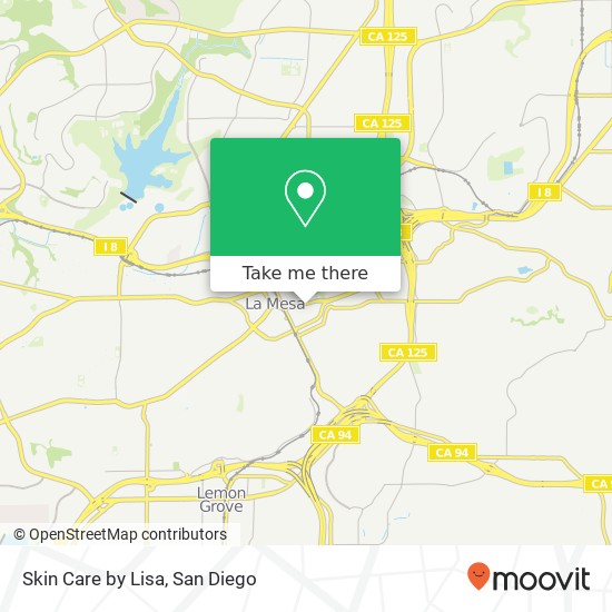 Skin Care by Lisa map