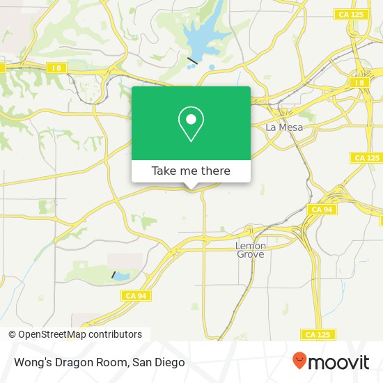 Mapa de Wong's Dragon Room