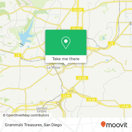 Mapa de Gramma's Treasures