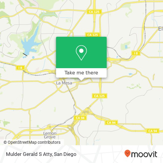 Mapa de Mulder Gerald S Atty