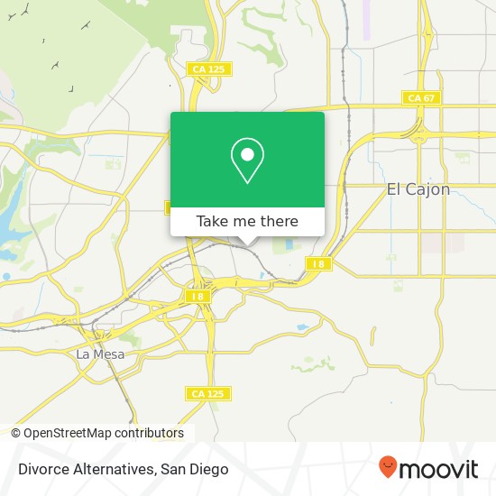 Divorce Alternatives map