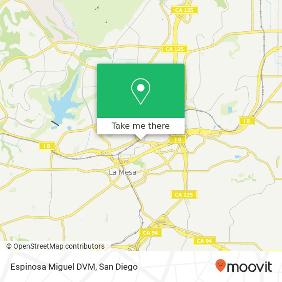 Espinosa Miguel DVM map