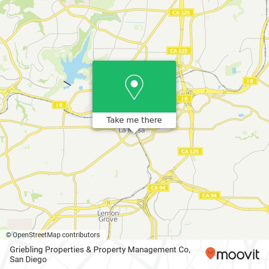 Griebling Properties & Property Management Co map