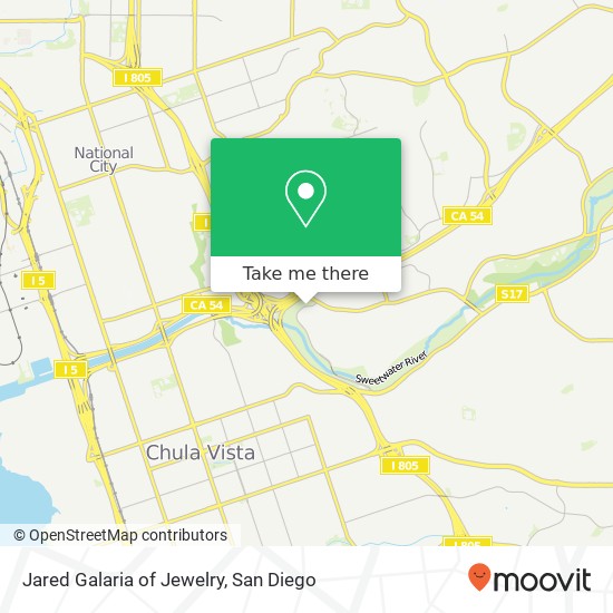 Jared Galaria of Jewelry map