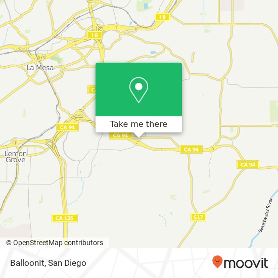 BalloonIt map