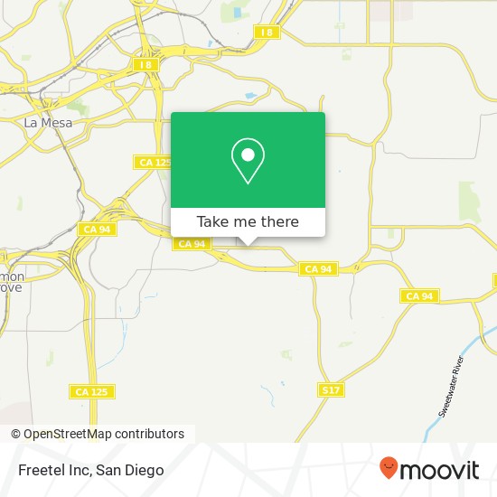 Mapa de Freetel Inc