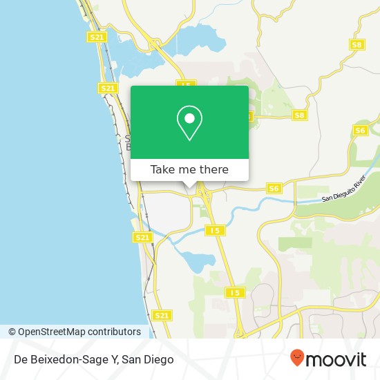 De Beixedon-Sage Y map