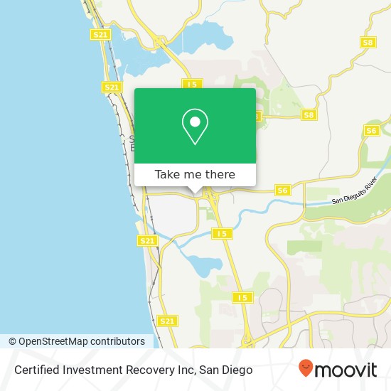 Certified Investment Recovery Inc map