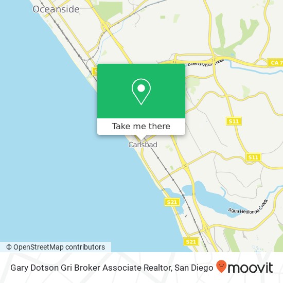 Gary Dotson Gri Broker Associate Realtor map