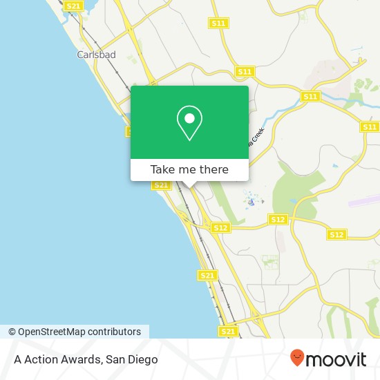 Mapa de A Action Awards