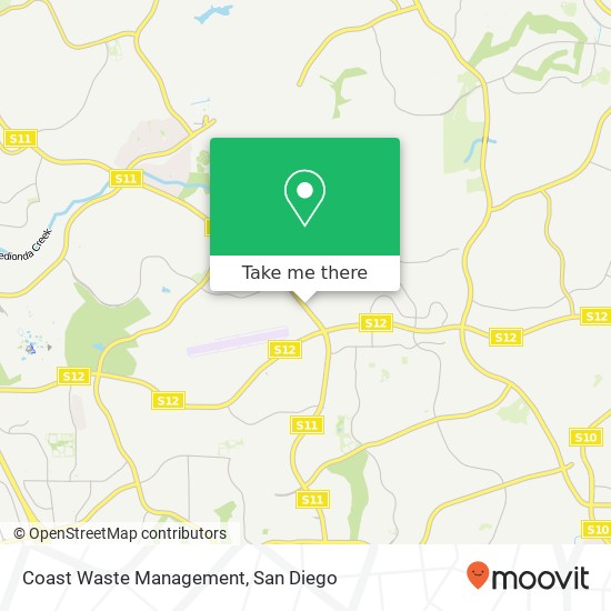 Coast Waste Management map