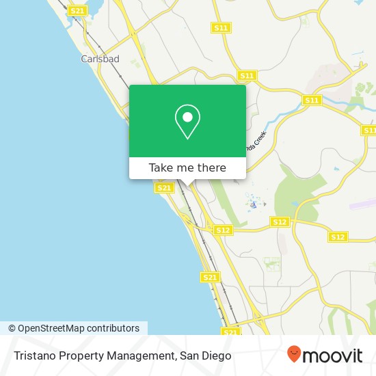 Tristano Property Management map
