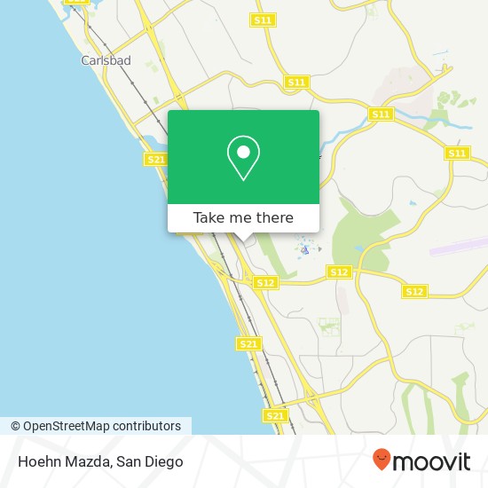Mapa de Hoehn Mazda