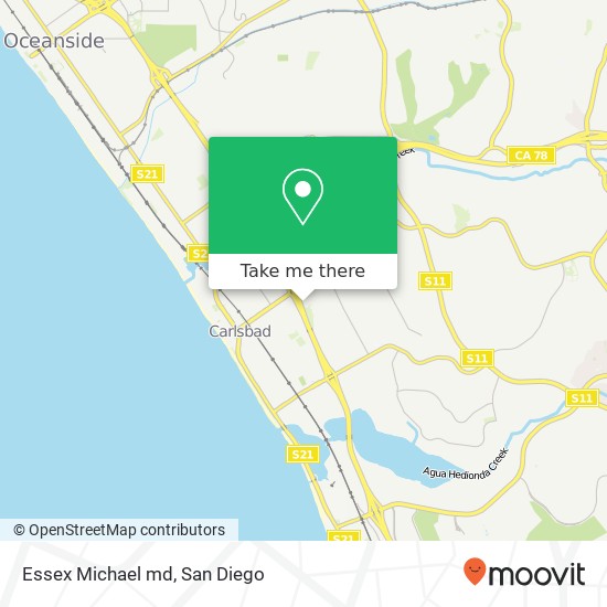 Mapa de Essex Michael md