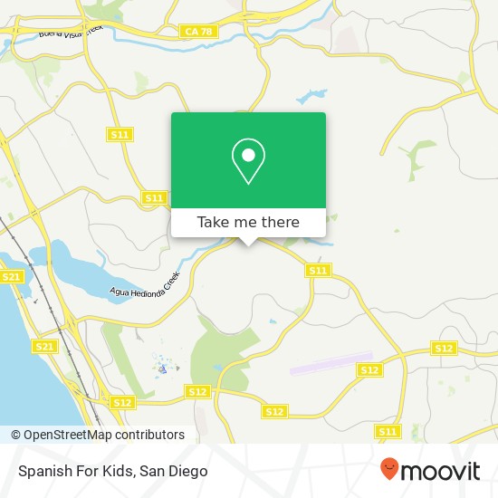 Spanish For Kids map