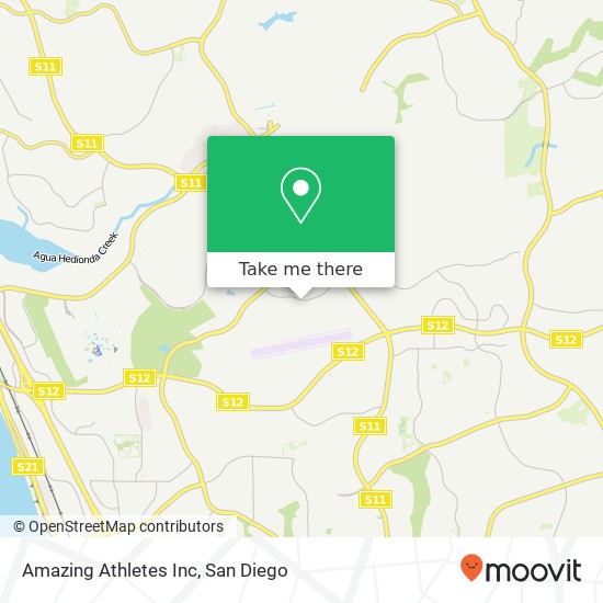 Amazing Athletes Inc map