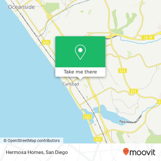 Hermosa Homes map