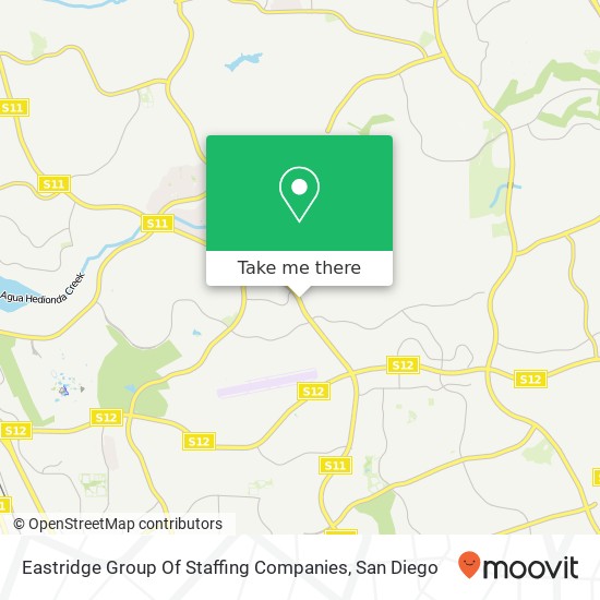 Eastridge Group Of Staffing Companies map