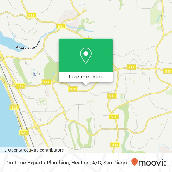 On Time Experts Plumbing, Heating, A / C map