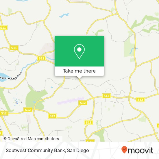 Mapa de Soutwest Community Bank