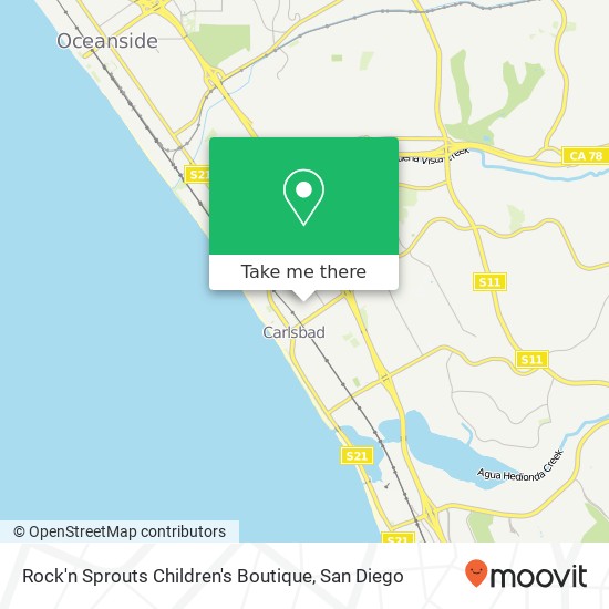 Mapa de Rock'n Sprouts Children's Boutique