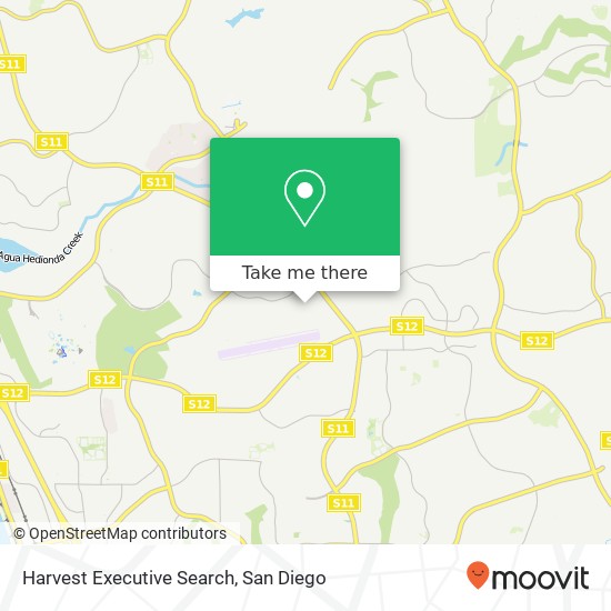 Mapa de Harvest Executive Search