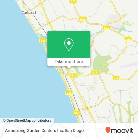 Armstrong Garden Centers Inc map