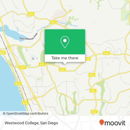 Mapa de Westwood College