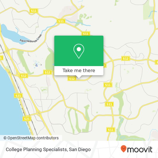 College Planning Specialists map