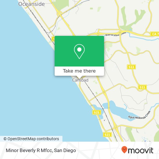 Minor Beverly R Mfcc map