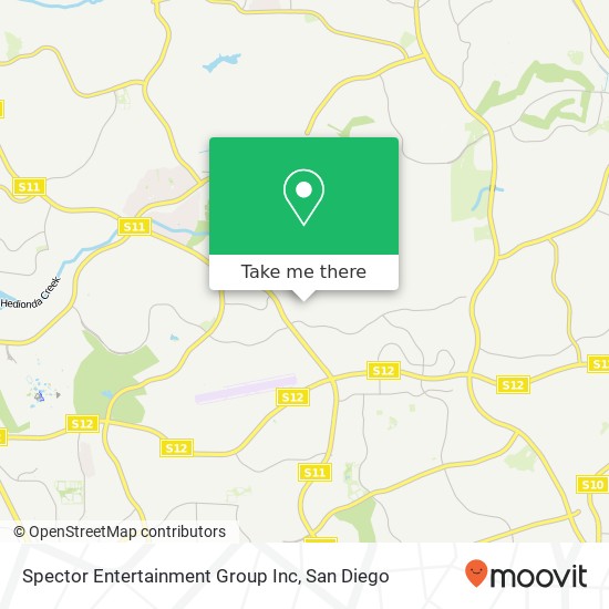 Spector Entertainment Group Inc map