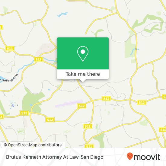 Brutus Kenneth Attorney At Law map