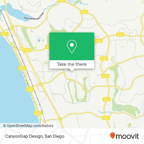 Mapa de CanyonGap Design