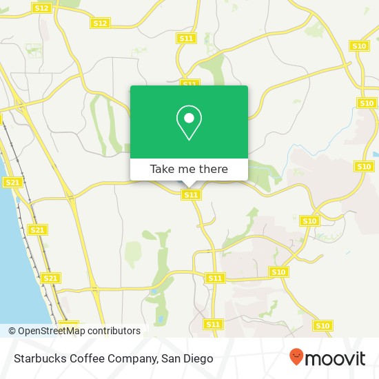 Starbucks Coffee Company map