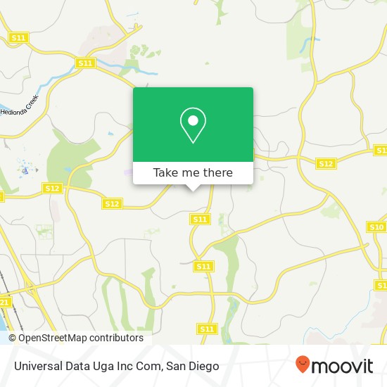 Universal Data Uga Inc Com map