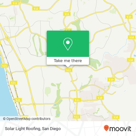 Mapa de Solar Light Roofing