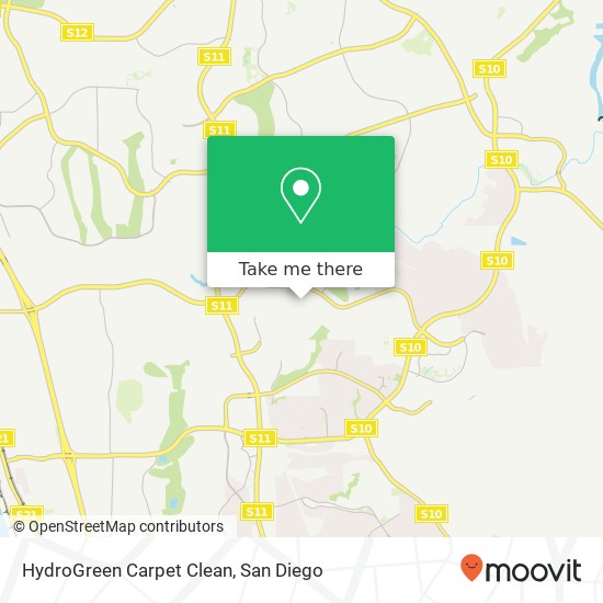 HydroGreen Carpet Clean map