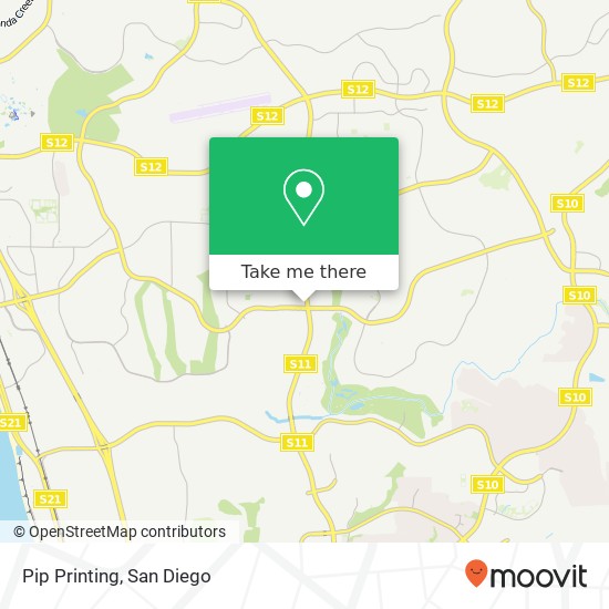 Pip Printing map