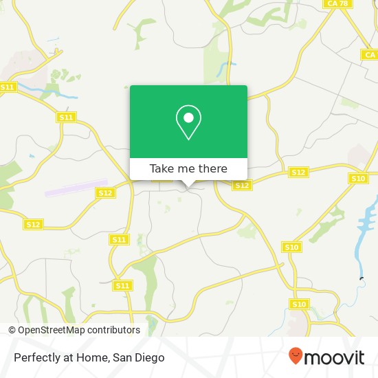 Perfectly at Home map