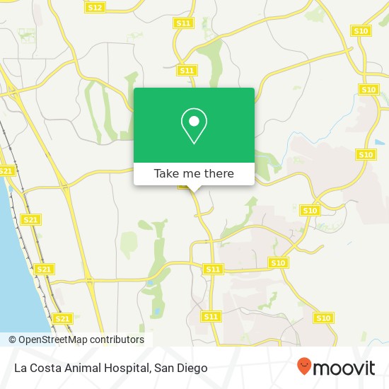 La Costa Animal Hospital map