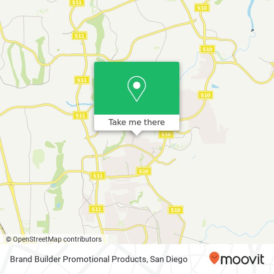 Mapa de Brand Builder Promotional Products