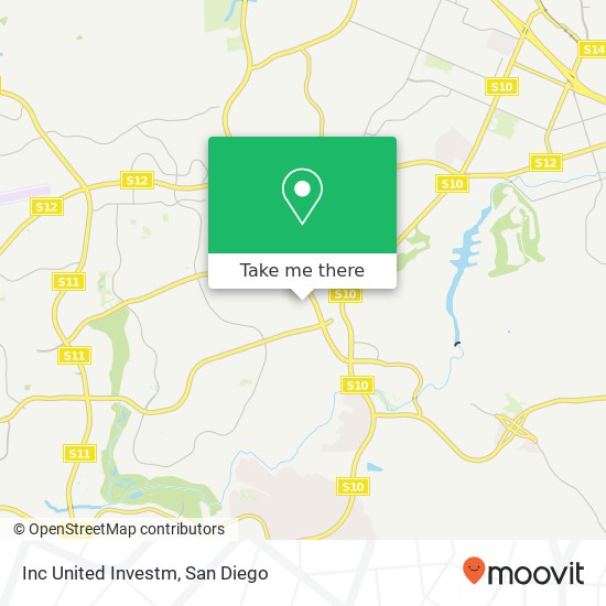 Inc United Investm map